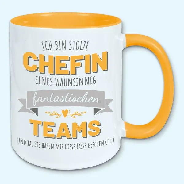 Tasse, Kaffeebecher, Stolze Chefin Eines Fantastischen Teams, Geschenk 12 Tasse, Kaffeebecher, Stolze Chefin Eines Fantastischen Teams, Geschenk – Bild 12