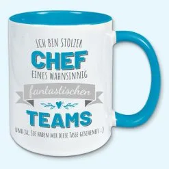 Tasse, Kaffeebecher, Stolzer Chef Eines Fantastischen Teams, Geschenk -Haushalt & Küche Geschäft 447933223