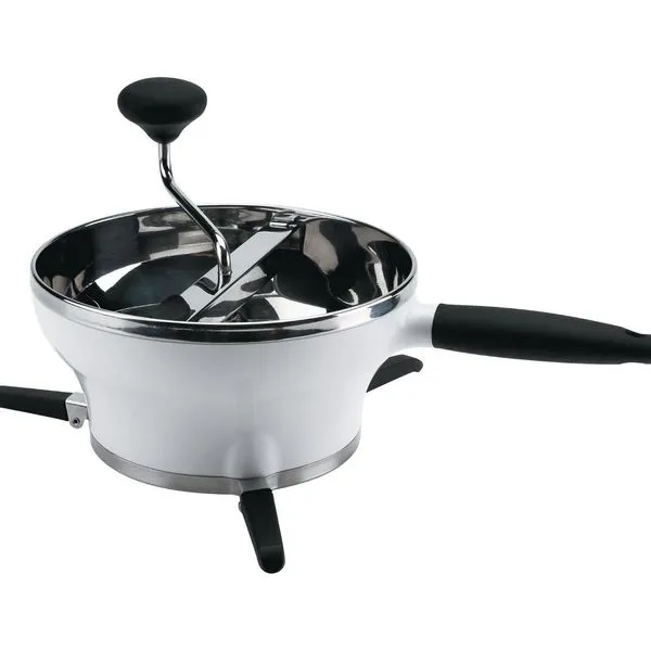 OXO Good Grips Passiermühle Edelstahl Mit 3 Siebscheiben 2 OXO Good Grips Passiermühle Edelstahl Mit 3 Siebscheiben – Bild 2