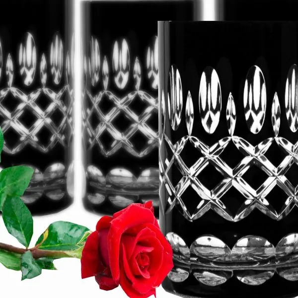 Römer Bleikristall Longdrink Gläser 6 Stück (283 SZ) Schwarze Kristall Trinkgläser 8 Römer Bleikristall Longdrink Gläser 6 Stück (283 SZ) Schwarze Kristall Trinkgläser – Bild 8