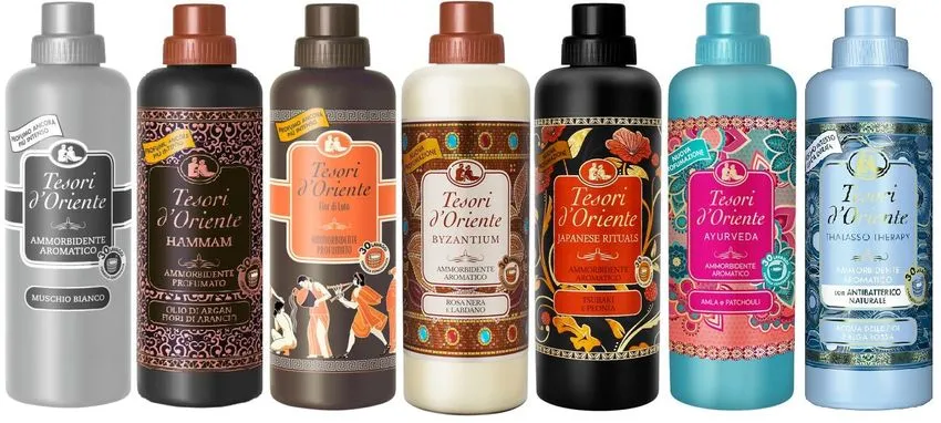 Tesori D´oriente Weichspüler Testpaket 7 X 750ml 1 Tesori D´oriente Weichspüler Testpaket 7 X 750ml