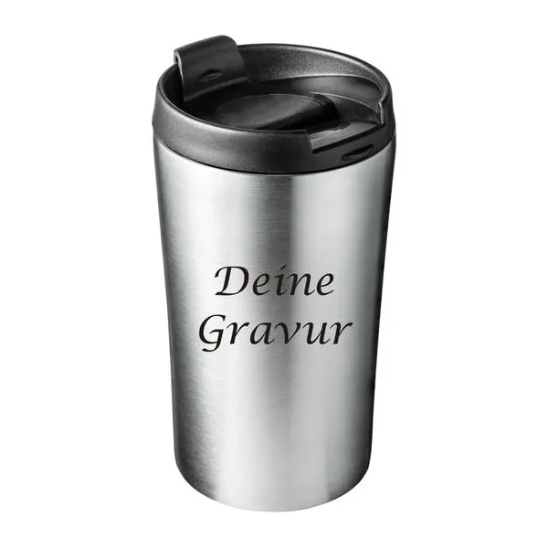 Edelstahl Vakuum Kaffeebecher BRAGA Gravur Isolierbecher Graviert Personalisiert 3 Edelstahl Vakuum Kaffeebecher BRAGA Gravur Isolierbecher Graviert Personalisiert – Bild 3