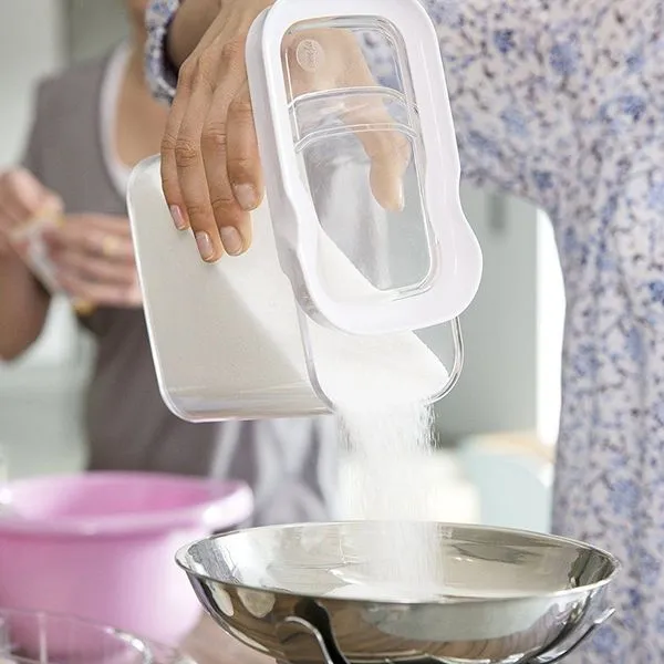 Emsa 4er Set Stapelbare Vorratsdose Für Trockenvorräte, Volumen 0.18 Liter, Rechte... 2 Emsa 4er Set Stapelbare Vorratsdose Für Trockenvorräte, Volumen 0.18 Liter, Rechte... – Bild 2