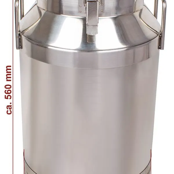 Beeketal Edelstahl Milchkanne Milchkrug Milch Transportkanne Milchbehälter 8 Beeketal Edelstahl Milchkanne Milchkrug Milch Transportkanne Milchbehälter – Bild 8