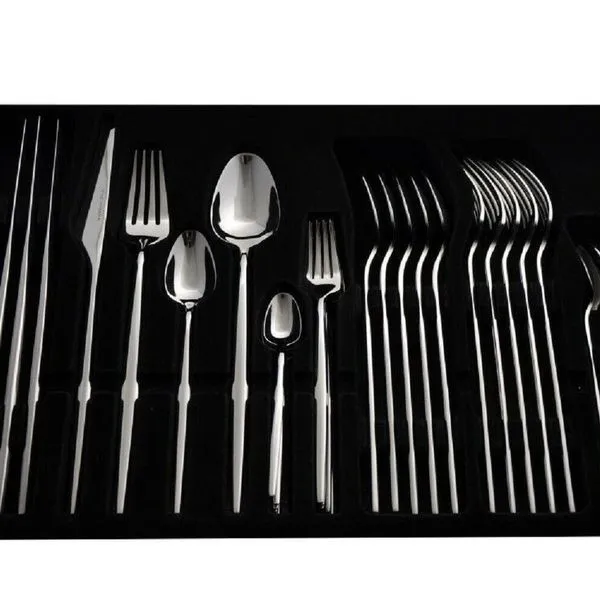 Zellerfeld Besteck Für 6 Personen 36 Teilig Besteck Löfel Messer Gabel Tafelbesteck Silber 2 Zellerfeld Besteck Für 6 Personen 36 Teilig Besteck Löfel Messer Gabel Tafelbesteck Silber – Bild 2