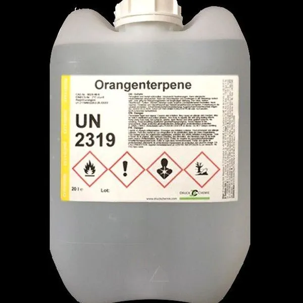 Orangenterpene - 1 X 20 Liter - Orangenreiniger 1 Orangenterpene - 1 X 20 Liter - Orangenreiniger