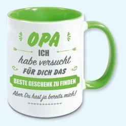 Tasse, Kaffeebecher, Für Opa Das Beste Geschenk Von Mir, Ostern, Vatertag -Haushalt & Küche Geschäft 473449622