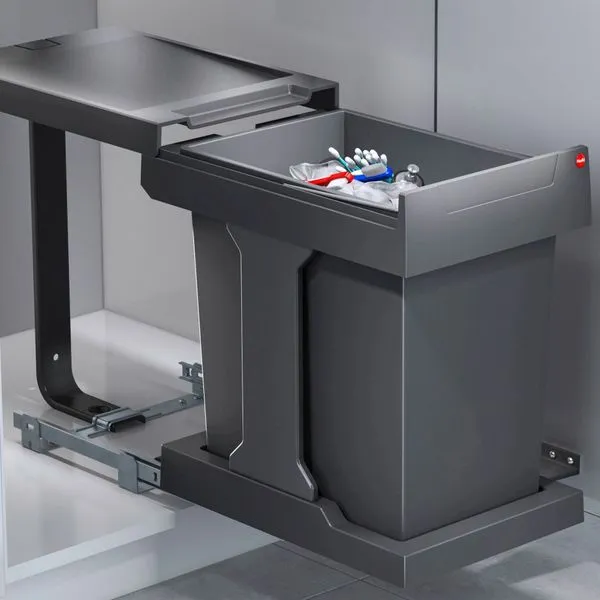 Hailo Mülleimer Küche, Ausfahrautomatik, Einbau Ab 40 Cm Schrank 1 Hailo Mülleimer Küche, Ausfahrautomatik, Einbau Ab 40 Cm Schrank