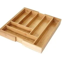 Mendler Besteckkasten HWC-B20, Schubladeneinsatz Geschirrkasten, Bambus Variabel 35-58x43cm 10 Mendler Besteckkasten HWC-B20, Schubladeneinsatz Geschirrkasten, Bambus Variabel 35-58x43cm -Haushalt & Küche Geschäft 477391230