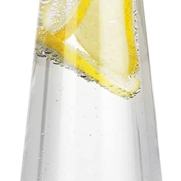 Glaskaraffe Glas Karaffe Wasserkaraffe Krug Kühlelement 1L Weinkaraffe Kanne NEU 3 Glaskaraffe Glas Karaffe Wasserkaraffe Krug Kühlelement 1L Weinkaraffe Kanne NEU – Bild 3