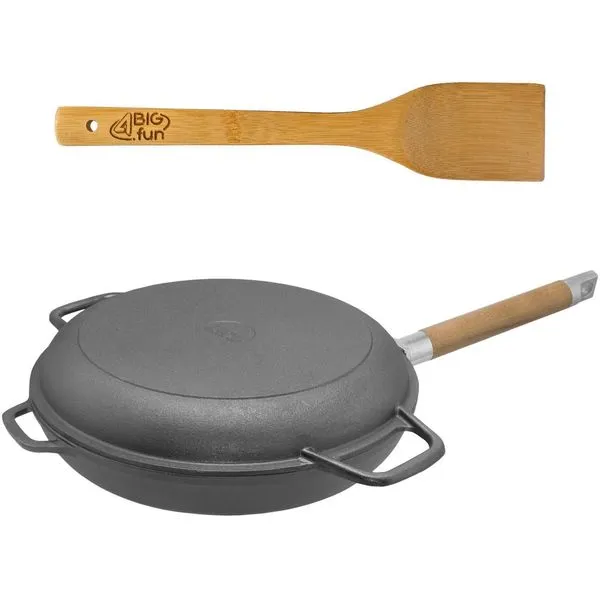 Biol Gusseisenpfanne 22 Cm Gußeisenpfanne Mit Abnehmbarem Holzgriff Pfanne Aus Gusseise... 1 Biol Gusseisenpfanne 22 Cm Gußeisenpfanne Mit Abnehmbarem Holzgriff Pfanne Aus Gusseise...