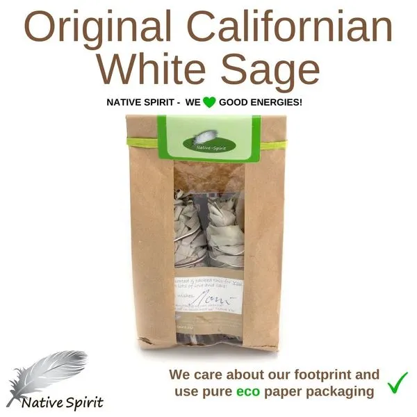 Das Original Native Spirit Doppelpack: 2x Kalifornischer Weißer Salbei Smudge ... 5 Das Original Native Spirit Doppelpack: 2x Kalifornischer Weißer Salbei Smudge ... – Bild 5