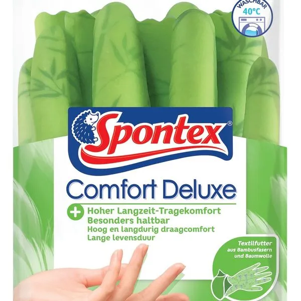 Spontex Comfort Deluxe Putzhandschuh Haushaltshandschuh Gr. S - XL 3 Spontex Comfort Deluxe Putzhandschuh Haushaltshandschuh Gr. S - XL – Bild 3