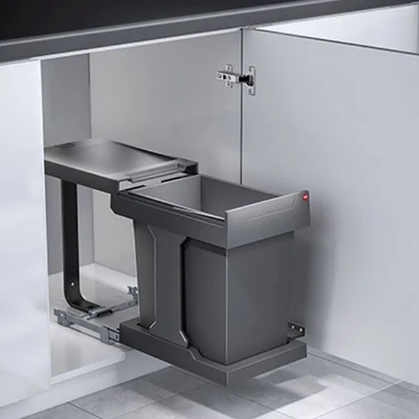 Hailo Mülleimer Küche, Ausfahrautomatik, Einbau Ab 40 Cm Schrank 2 Hailo Mülleimer Küche, Ausfahrautomatik, Einbau Ab 40 Cm Schrank – Bild 2