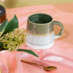 Becher Mojave Sass & Belle Tasse Kaffeebecher Steingut 400ml Ombre-Effekt -Haushalt & Küche Geschäft 488215652