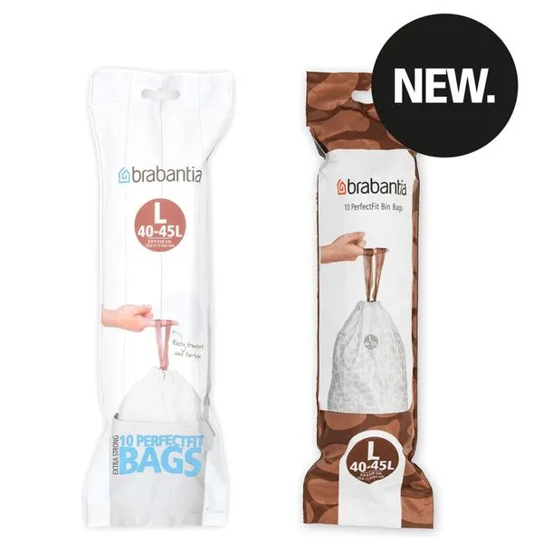 Brabantia Müllbeutel 40-45 L Kode L Mülltüten 12 Rollen A 10 Stk. = 120 Stk. 2 Brabantia Müllbeutel 40-45 L Kode L Mülltüten 12 Rollen A 10 Stk. = 120 Stk. – Bild 2