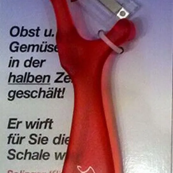 Gemüseschäler Sparschäler Schälblitz Für Rechtshänder Blau, Rot, Schwarz, Grün 3 Gemüseschäler Sparschäler Schälblitz Für Rechtshänder Blau, Rot, Schwarz, Grün – Bild 3