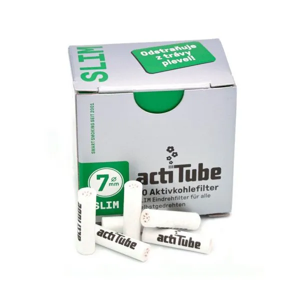 50 Actitube Aktivkohlefilter Slim 7 Mm Ab 2 Packungen 1 50 Actitube Aktivkohlefilter Slim 7 Mm Ab 2 Packungen
