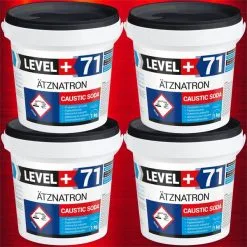 Ätznatron, Caustic Soda 1kg -100kg Natriumhydroxid NaOH Microperlen Level+ RM71 34 Ätznatron, Caustic Soda 1kg -100kg Natriumhydroxid NaOH Microperlen Level+ RM71 -Haushalt & Küche Geschäft 495508915