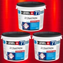 Ätznatron, Caustic Soda 1kg -100kg Natriumhydroxid NaOH Microperlen Level+ RM71 44 Ätznatron, Caustic Soda 1kg -100kg Natriumhydroxid NaOH Microperlen Level+ RM71 -Haushalt & Küche Geschäft 495509381