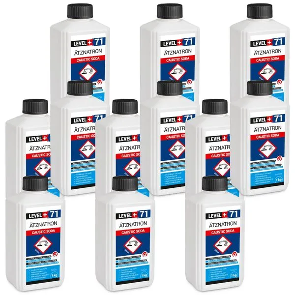 Ätznatron 1kg -25kg NaOH Natriumhydroxid Kaustisches Soda Microperlen RM71 16 Ätznatron 1kg -25kg NaOH Natriumhydroxid Kaustisches Soda Microperlen RM71 – Bild 16