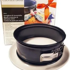 Springform & Servierteller 16 Cm Kuchenform / Patentierter Auslaufschutz NEU