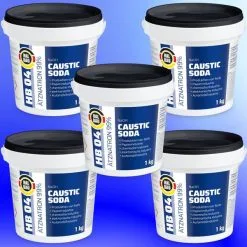 Ätznatron Microperlen Caustic Soda 1kg -100kg Natriumhydroxid NaOH Reiniger HB04 -Haushalt & Küche Geschäft 499545377
