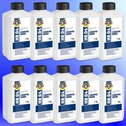 Ätznatron Microperlen Caustic Soda 1kg -100kg Natriumhydroxid NaOH Reiniger HB04 -Haushalt & Küche Geschäft 499545972