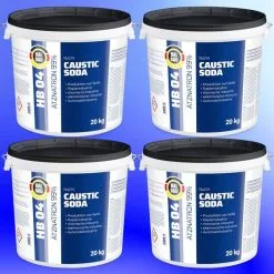 Ätznatron Microperlen Caustic Soda 1kg -100kg Natriumhydroxid NaOH Reiniger HB04 -Haushalt & Küche Geschäft 499546001