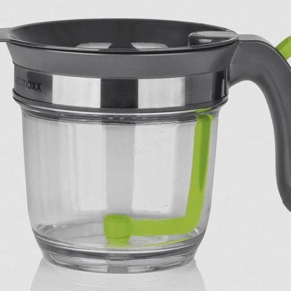 Gourmetmaxx Fett-Trenn-Kanne Fetttrenner Soßentrenner Fettreduzierkanne 1L 2 Gourmetmaxx Fett-Trenn-Kanne Fetttrenner Soßentrenner Fettreduzierkanne 1L – Bild 2