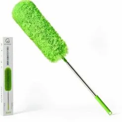 Gütewerk XXL Teleskop Staubwedel Mikrofaser Waschbar 252cm Lang Ausziehbar