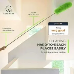 Gütewerk XXL Teleskop Staubwedel Mikrofaser Waschbar 252cm Lang Ausziehbar 8 Gütewerk XXL Teleskop Staubwedel Mikrofaser Waschbar 252cm Lang Ausziehbar -Haushalt & Küche Geschäft 503366461