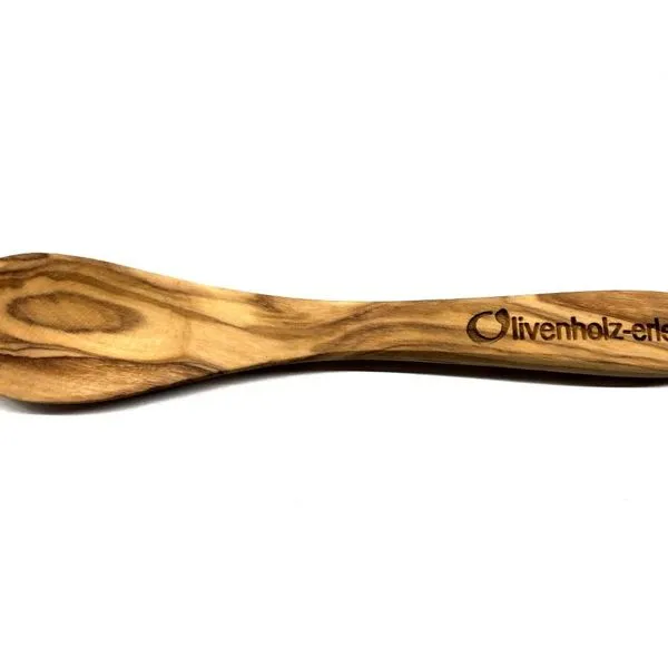 Babybrei-Löffel Aus Olivenholz Plus Gravur 1 Babybrei-Löffel Aus Olivenholz Plus Gravur