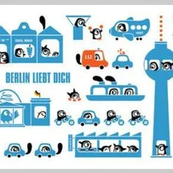 Lololand, Frühstücksbrettchen, Berlin, Viele Motive -Haushalt & Küche Geschäft 512842928