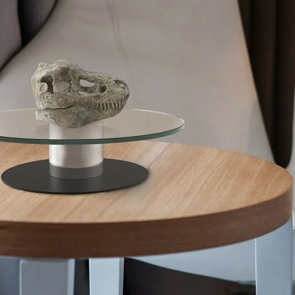 Kuchenplatte / Drehteller 20cm/30cm/38cm Klarglas / Spiegelglas 6 Kuchenplatte / Drehteller 20cm/30cm/38cm Klarglas / Spiegelglas – Bild 6