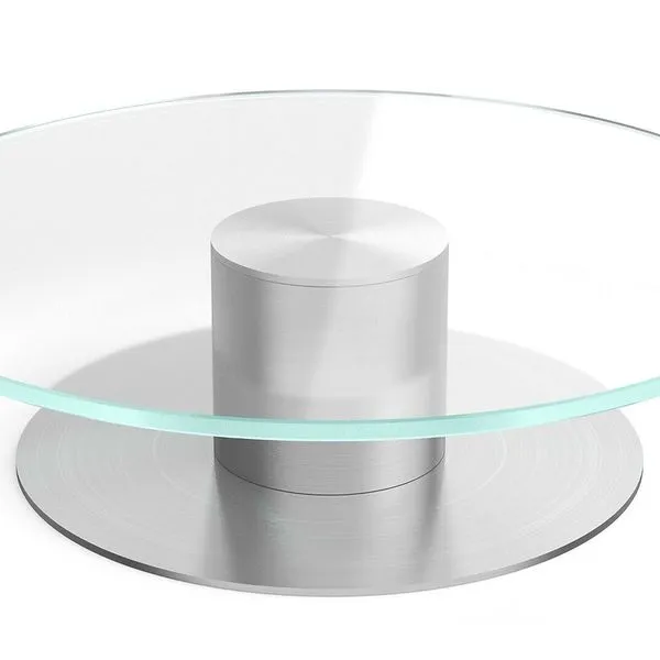 Kuchenplatte / Drehteller 20cm/30cm/38cm Klarglas / Spiegelglas 7 Kuchenplatte / Drehteller 20cm/30cm/38cm Klarglas / Spiegelglas – Bild 7
