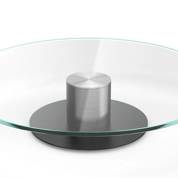 Kuchenplatte / Drehteller 20cm/30cm/38cm Klarglas / Spiegelglas 9 Kuchenplatte / Drehteller 20cm/30cm/38cm Klarglas / Spiegelglas – Bild 9