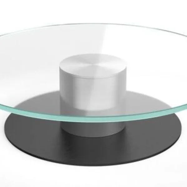 Kuchenplatte / Drehteller 20cm/30cm/38cm Klarglas / Spiegelglas 13 Kuchenplatte / Drehteller 20cm/30cm/38cm Klarglas / Spiegelglas – Bild 13