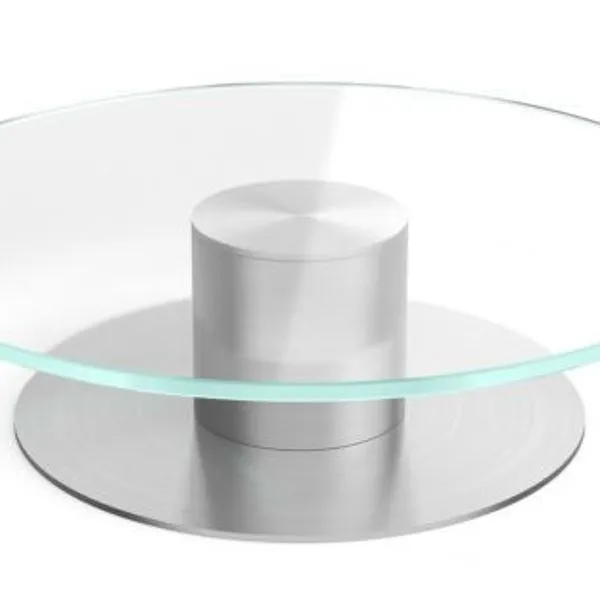 Kuchenplatte / Drehteller 20cm/30cm/38cm Klarglas / Spiegelglas 14 Kuchenplatte / Drehteller 20cm/30cm/38cm Klarglas / Spiegelglas – Bild 14