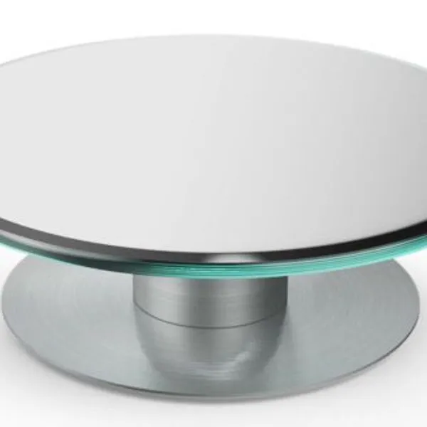 Kuchenplatte / Drehteller 20cm/30cm/38cm Klarglas / Spiegelglas 15 Kuchenplatte / Drehteller 20cm/30cm/38cm Klarglas / Spiegelglas – Bild 15