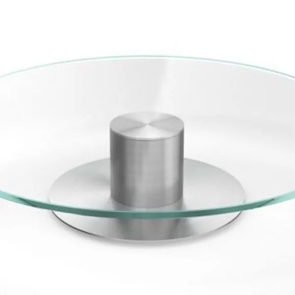 Kuchenplatte / Drehteller 20cm/30cm/38cm Klarglas / Spiegelglas 17 Kuchenplatte / Drehteller 20cm/30cm/38cm Klarglas / Spiegelglas – Bild 17