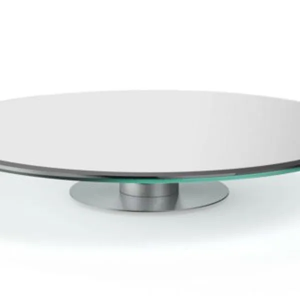 Kuchenplatte / Drehteller 20cm/30cm/38cm Klarglas / Spiegelglas 21 Kuchenplatte / Drehteller 20cm/30cm/38cm Klarglas / Spiegelglas – Bild 21