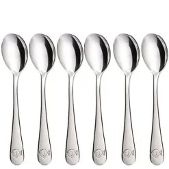 Gräwe Kinderlöffel Groß, 6 Stück, TIERE