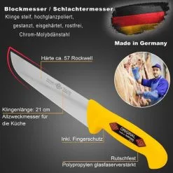 Solingen Eikaso Fleischmesser/ Kochmesser/ Schlachtermesser/ Metzgermesser Set 6tlg. 13 Solingen Eikaso Fleischmesser/ Kochmesser/ Schlachtermesser/ Metzgermesser Set 6tlg. -Haushalt & Küche Geschäft 519588240