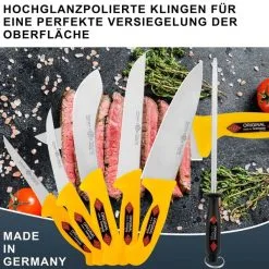Solingen Eikaso Fleischmesser/ Kochmesser/ Schlachtermesser/ Metzgermesser Set 6tlg. 18 Solingen Eikaso Fleischmesser/ Kochmesser/ Schlachtermesser/ Metzgermesser Set 6tlg. -Haushalt & Küche Geschäft 519588246
