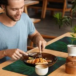 Placemats Tischset 6-teilig 45x30 Cm Monstera - Blätter - Tropisch - Dschungel 10 Placemats Tischset 6-teilig 45x30 Cm Monstera - Blätter - Tropisch - Dschungel -Haushalt & Küche Geschäft 521668181