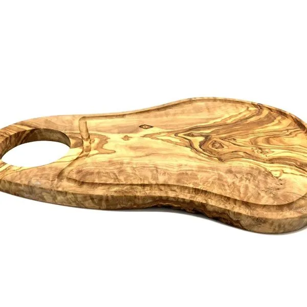 Steakbrett 38-39 Cm Mit Saftrille Und Grifflasche 1 Steakbrett 38-39 Cm Mit Saftrille Und Grifflasche