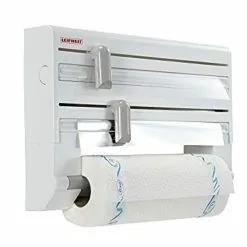 Leifheit 25703 Wandrollenhalter Parat Comfort Line Serie Küchenrollenhalter Weiß