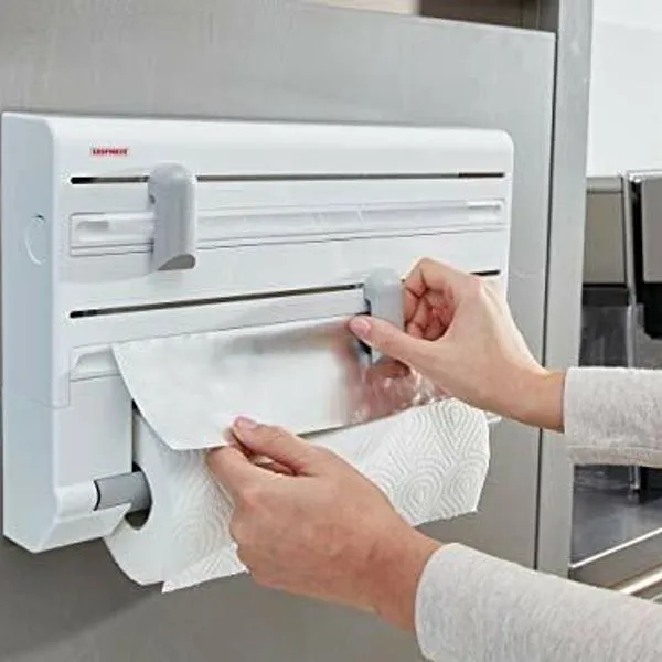 Leifheit 25703 Wandrollenhalter Parat Comfort Line Serie Küchenrollenhalter Weiß 3 Leifheit 25703 Wandrollenhalter Parat Comfort Line Serie Küchenrollenhalter Weiß – Bild 3