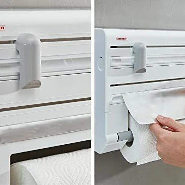 Leifheit 25703 Wandrollenhalter Parat Comfort Line Serie Küchenrollenhalter Weiß 4 Leifheit 25703 Wandrollenhalter Parat Comfort Line Serie Küchenrollenhalter Weiß – Bild 4